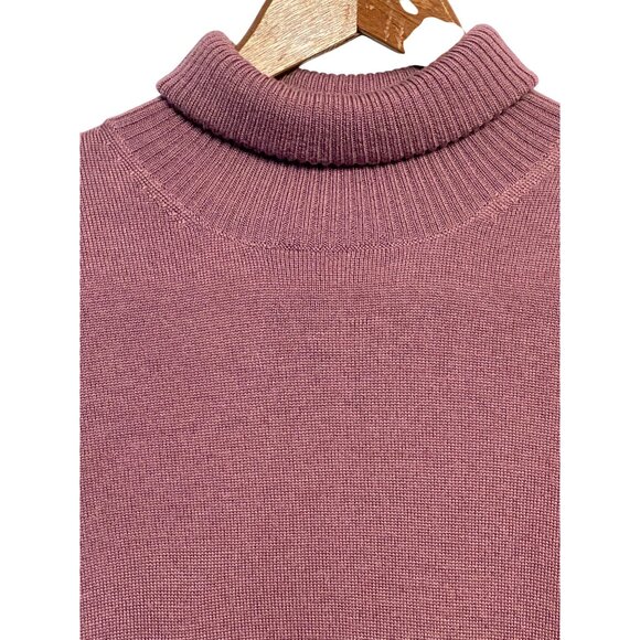 Banana Republic Women's M Turtleneck Extra Fine Italian Merino Wool Sweater Soft - Picture 3 of 13